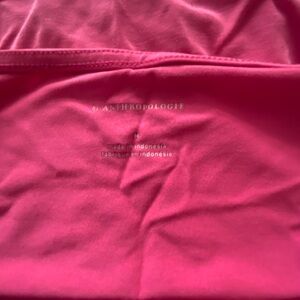 Anthropologie Pink Top